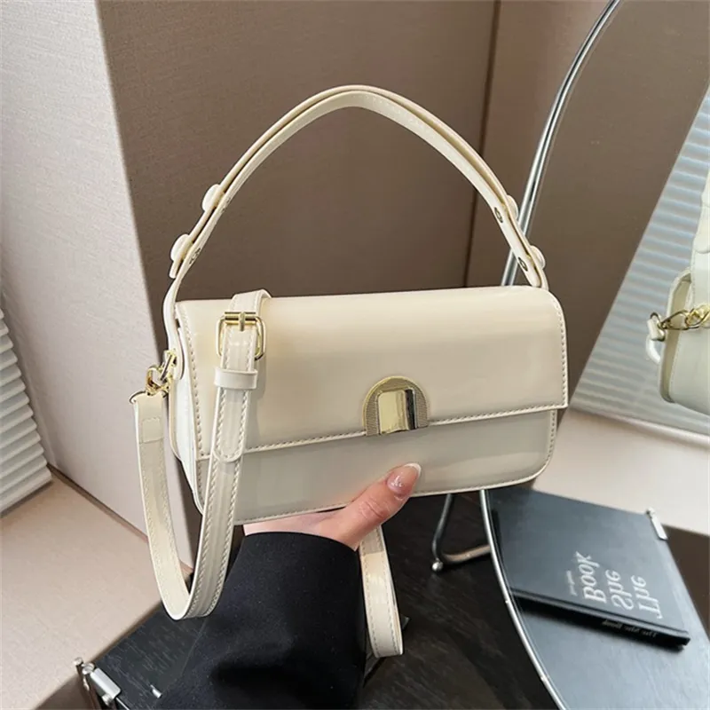 NX DOUGHNUT PU One Shoulder Handbags Regular Women's White/Black/Khaki/Coffee-1