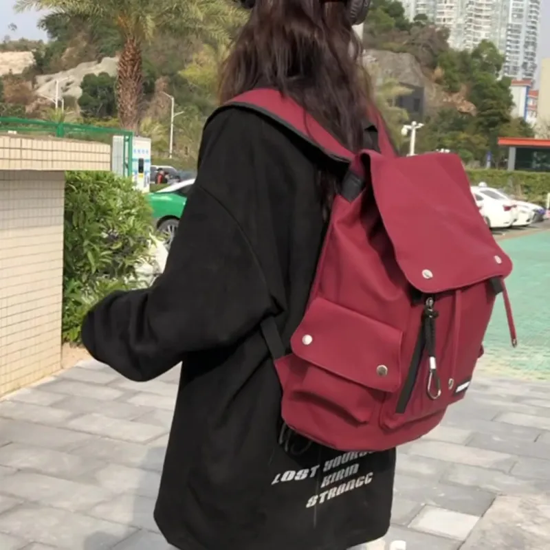 NX DOUGHNUT Membrana Dermalis Backpack Tubas Unisex Black/Gray/Green/Red-1