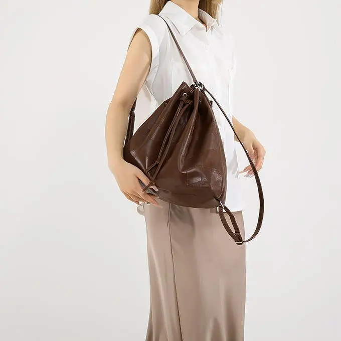 NX DOUGHNUT PU Backpack Women's White-14