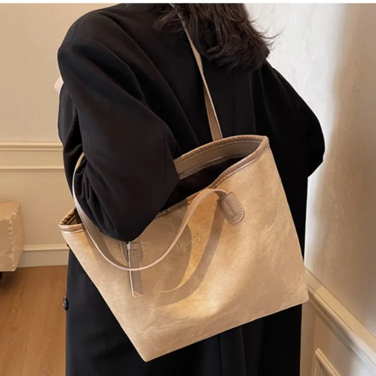 NX DOUGHNUT PU Casual Versatile Shoulder Bag For College Students Regular Women's Multicolor-4