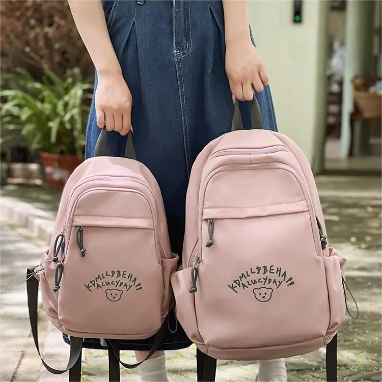 NX DOUGHNUT Nylon Backpack Unisex Multicolor-10