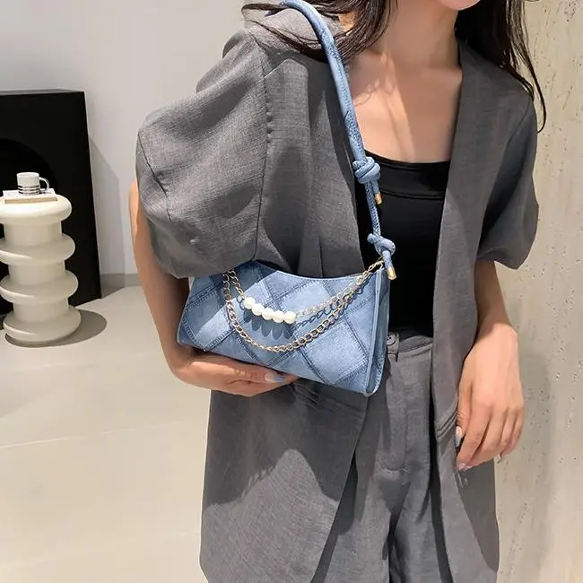 NX DOUGHNUT PU Shoulder Bag, Handbag, Shoulder Bag, Crossbody Bag Regular Women's Black/Gray/Blue-16