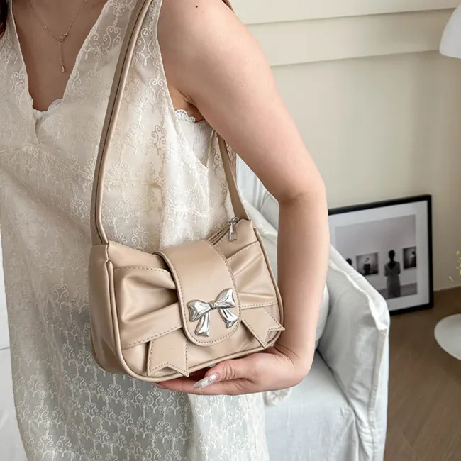 NX DOUGHNUT PU Shoulder Bag Regular Women's Pink White Silver Khaki Brown Black-52