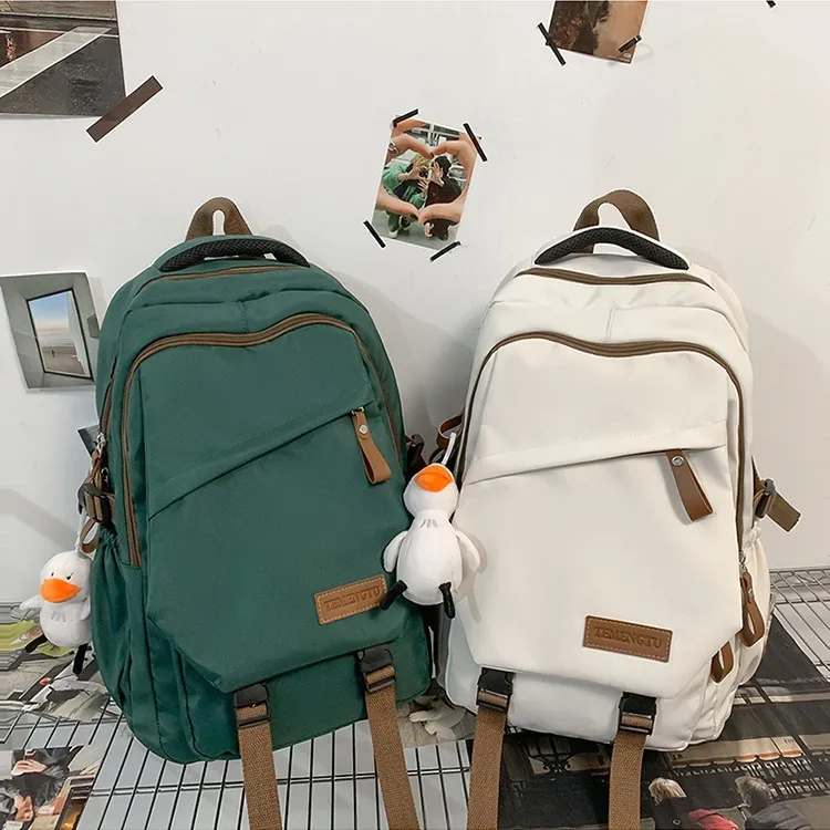 NX DOUGHNUT Nylon Trendy And Cool Backpack Regular Unisex Multicolor-8