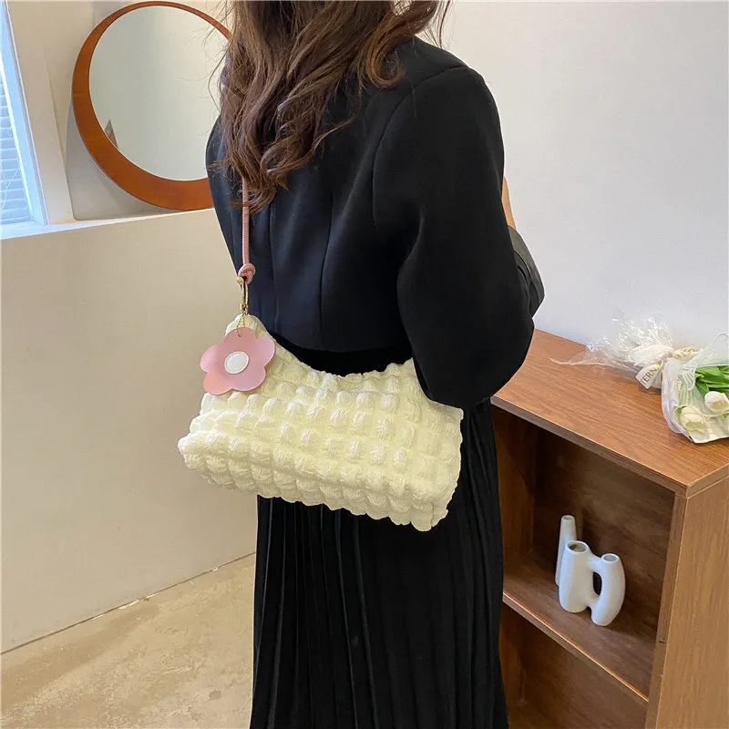 NX DOUGHNUT PU Crossbody Bag, Shoulder Bag Women's White-62