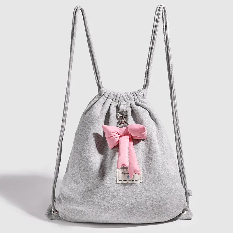 NX DOUGHNUT Canvas Backpack Women's Multicolor-3