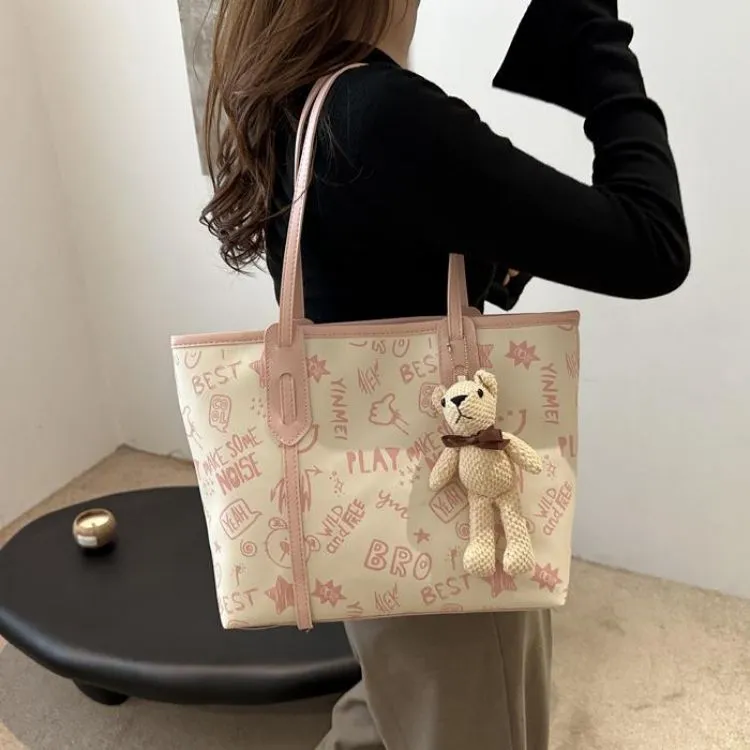 NX DOUGHNUT PU Tote Bag Shoulder Bag Regular Women's Multicolor-8