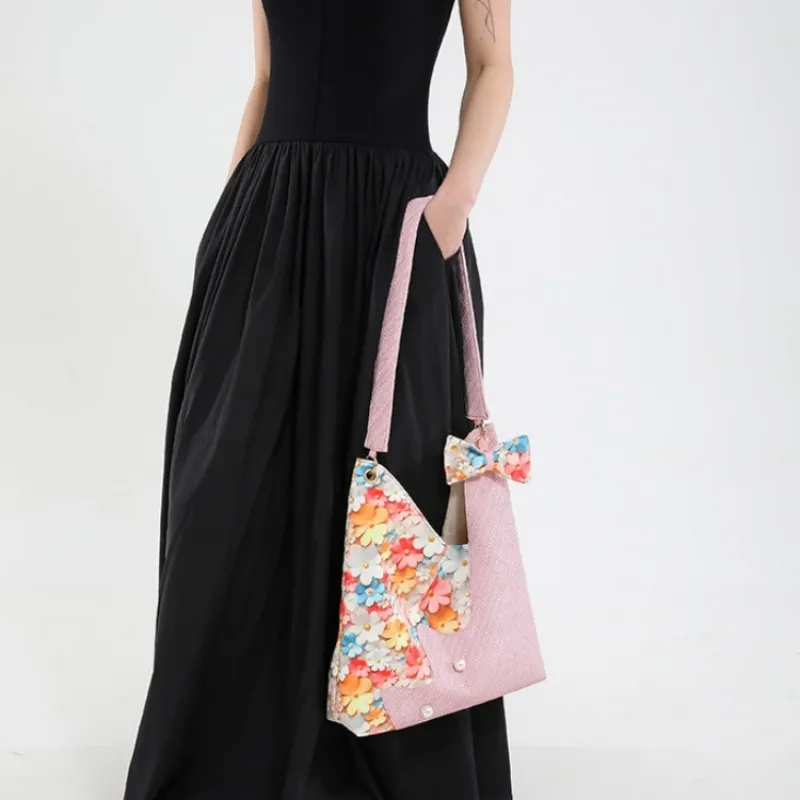 NX DOUGHNUT PU Shoulder Bag Women's Multicolor-8