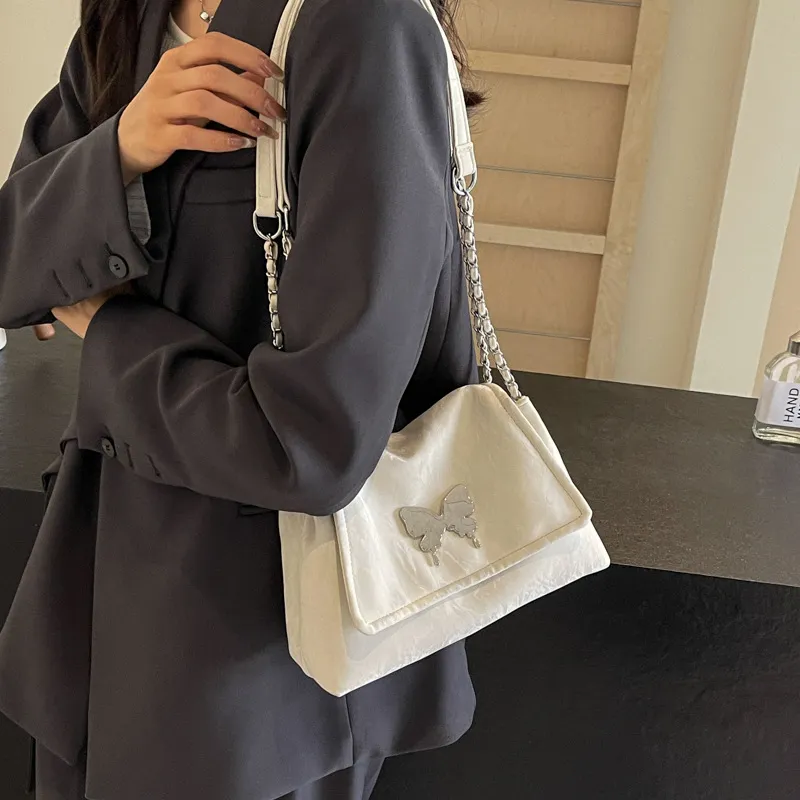 NX DOUGHNUT PU Tote Bag, Shopping Bag, Shoulder Bag Regular Women's Ecru, Gray, Black, Khaki, Pink-36
