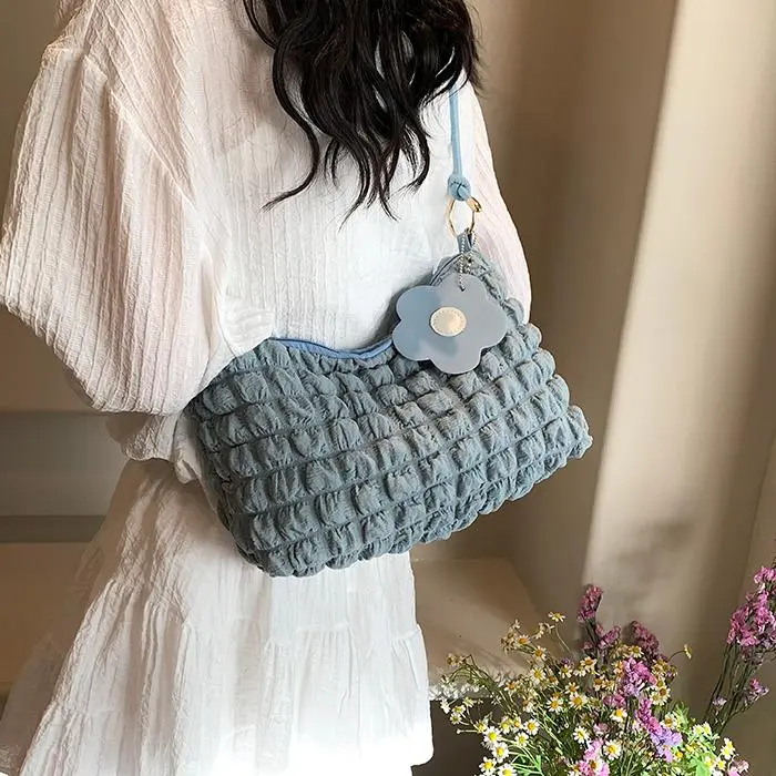 NX DOUGHNUT PU Crossbody Bag, Shoulder Bag Women's White-9