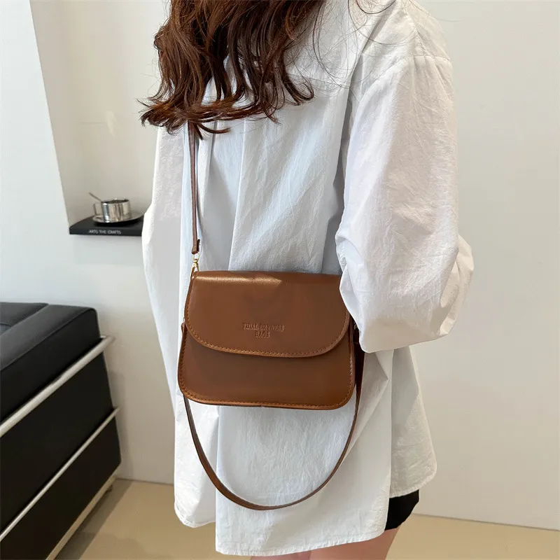 NX DOUGHNUT PU Shoulder Bag Regular Women's Black/Khaki/Brown/Coffee-17
