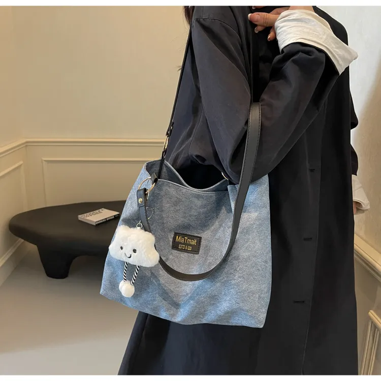 NX DOUGHNUT PU Tote Bag Shopping Bag Shoulder Bags Regular Unisex Multicolor-11
