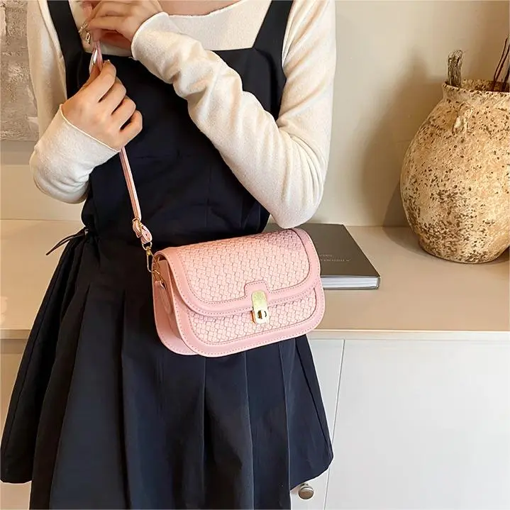 NX DOUGHNUT PU Crossbody Bag, Shoulder Bag Women's Black/Brown/Light Pink/White & Brown-13