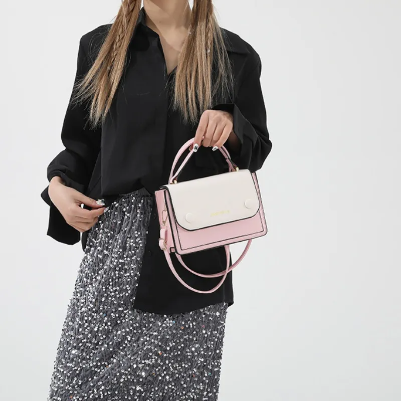 NX DOUGHNUT PU Handbag Regular Women's Black, Purple, Green, Pink, Blue, Orange-14