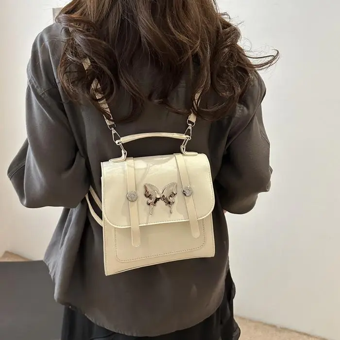 NX DOUGHNUT PU Backpack Women's White-4