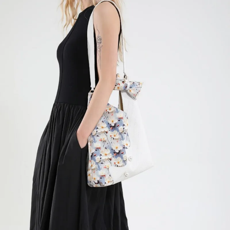 NX DOUGHNUT PU Shoulder Bag Women's Multicolor-4