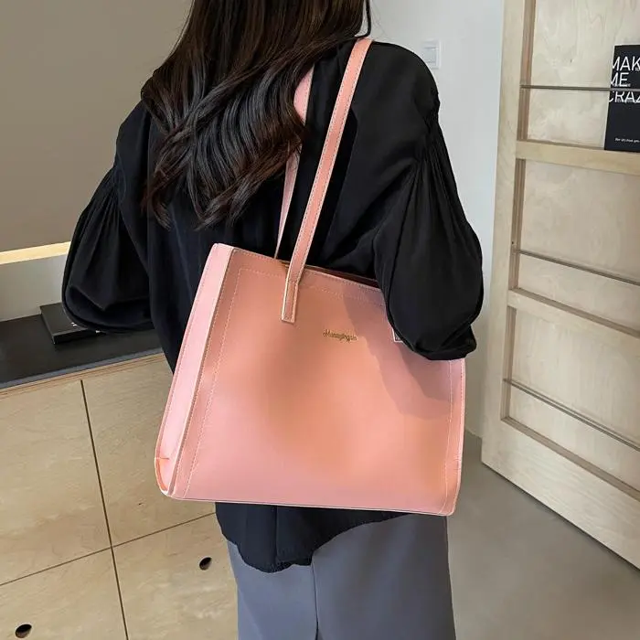 NX DOUGHNUT PU Shoulder Bag Regular Women's Black/White/Coffee/Pink/Blue-40
