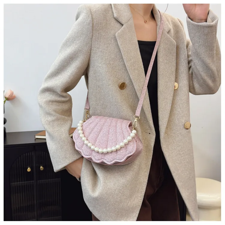 NX DOUGHNUT PU Dome Bag, Handbag, Shoulder Bag, Crossbody Bag Regular Unisex Multicolor-13