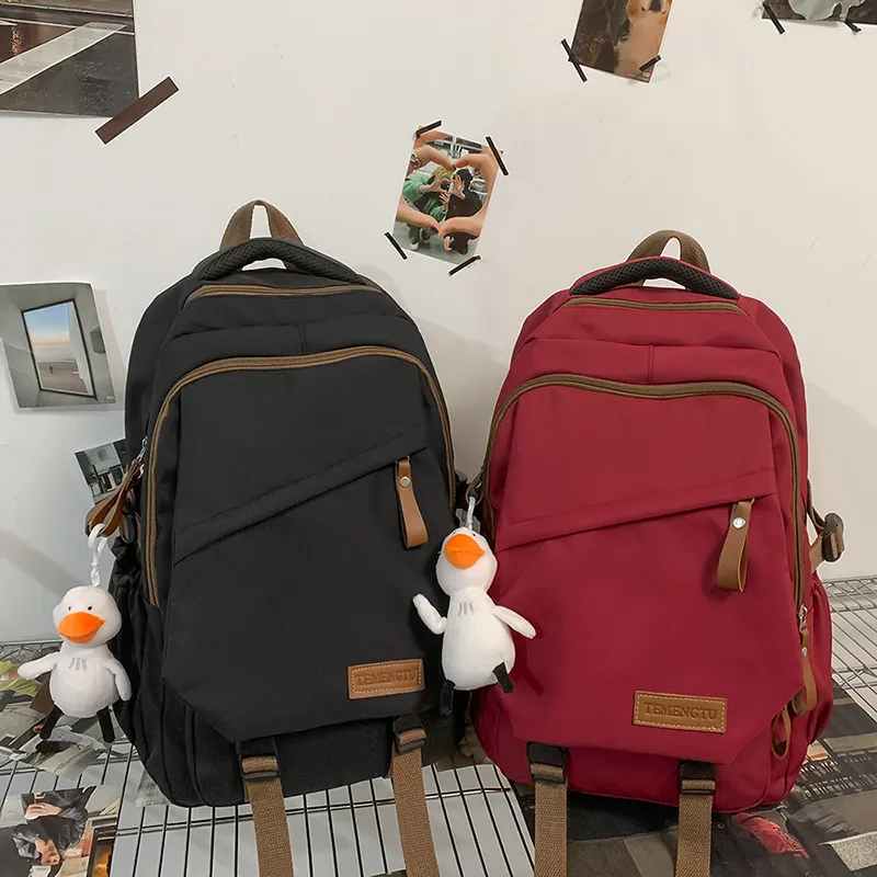 NX DOUGHNUT Nylon Trendy And Cool Backpack Regular Unisex Multicolor-6