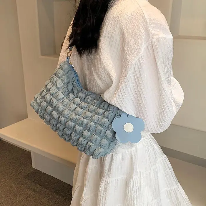 NX DOUGHNUT PU Crossbody Bag, Shoulder Bag Women's White-47