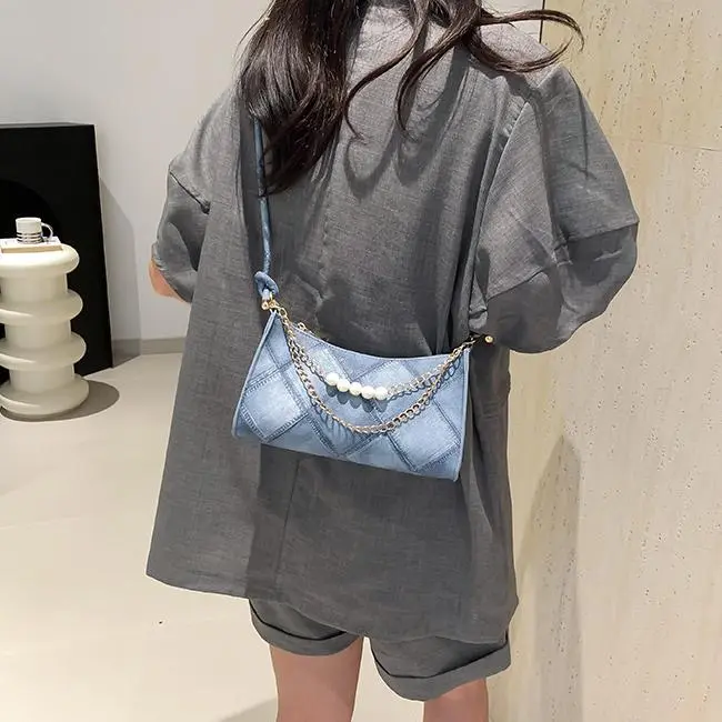 NX DOUGHNUT PU Shoulder Bag, Handbag, Shoulder Bag, Crossbody Bag Regular Women's Black/Gray/Blue-39