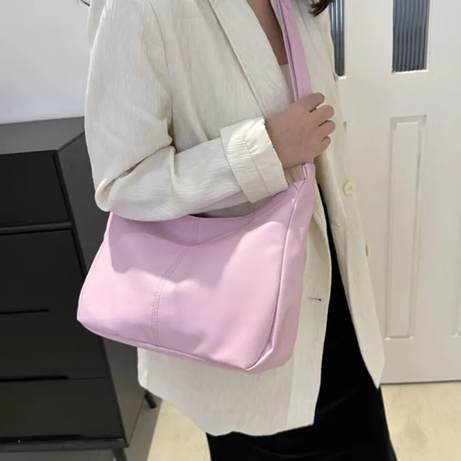 NX DOUGHNUT PU Tote Bag Shopping Bag Dumpling Bag Shoulder Bag Regular Unisex Multicolor-20