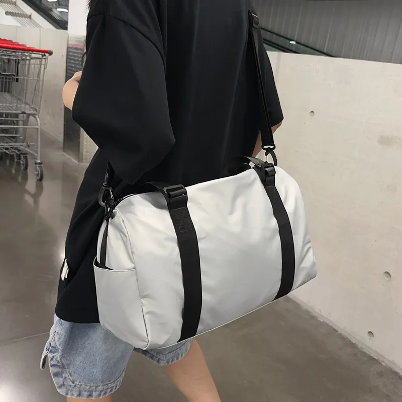NX DOUGHNUT Oxford Sports & Fitness Bag One Shoulder Crossbody Luggage Bag Unisex Multicolor-4