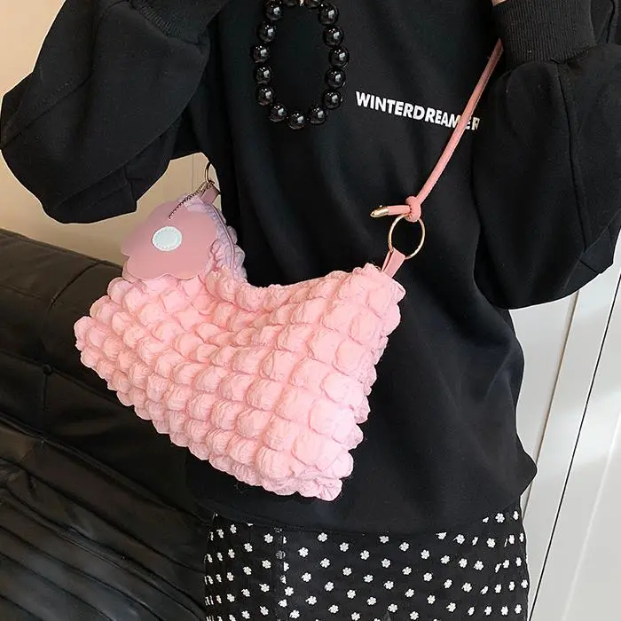 NX DOUGHNUT PU Crossbody Bag, Shoulder Bag Women's White-43
