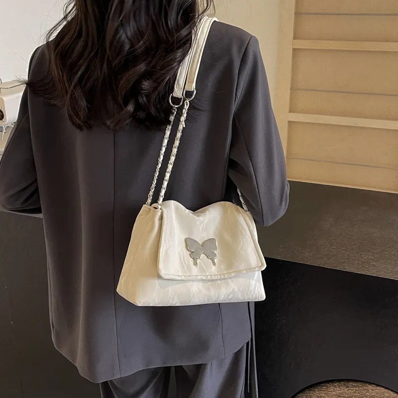 NX DOUGHNUT PU Tote Bag, Shopping Bag, Shoulder Bag Regular Women's Ecru, Gray, Black, Khaki, Pink-13