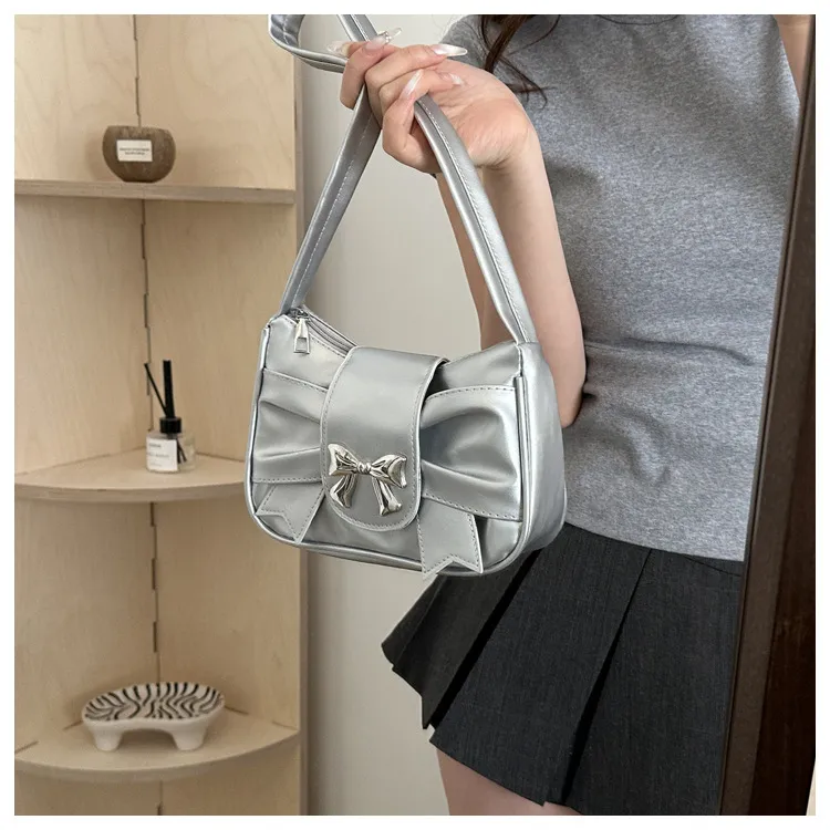 NX DOUGHNUT PU Shoulder Bag Regular Women's Pink White Silver Khaki Brown Black-16