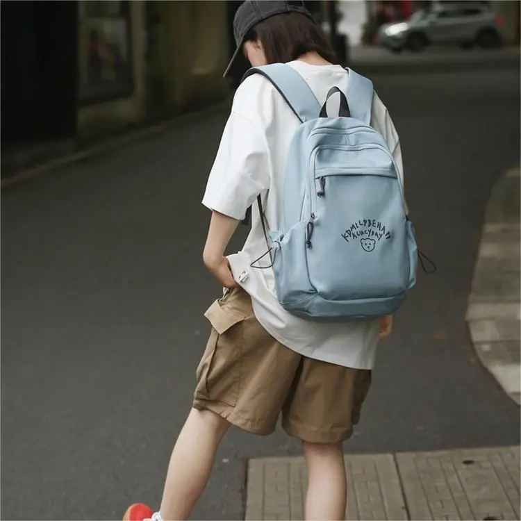 NX DOUGHNUT Nylon Backpack Unisex Multicolor-7