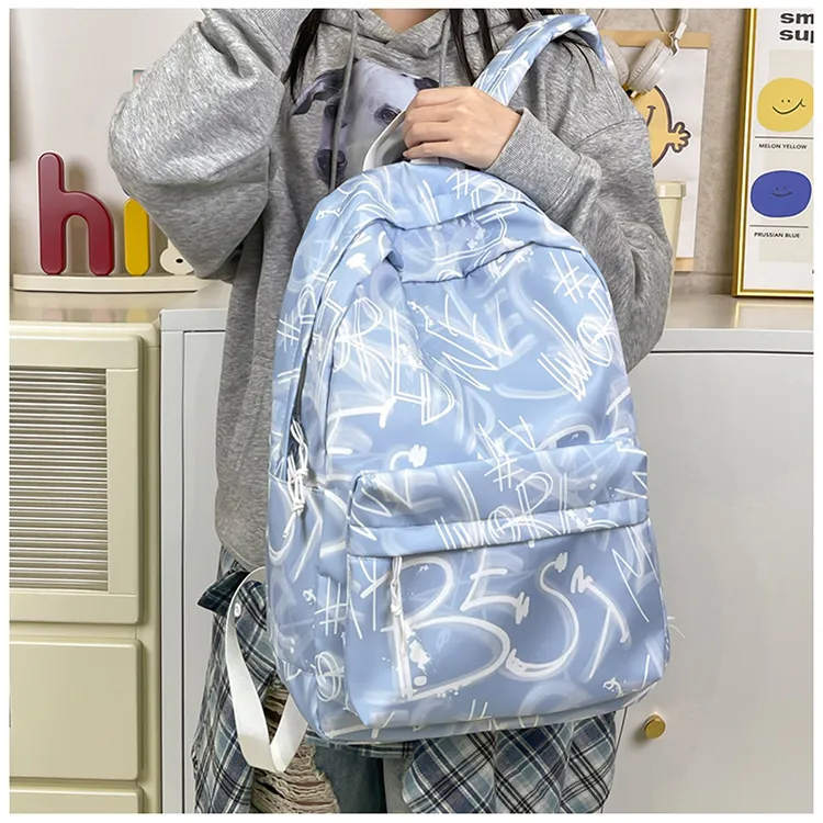 NX DOUGHNUT Nylon Travel Bag Versatile Students Backpack Backpack Regular Unisex Multicolor-10