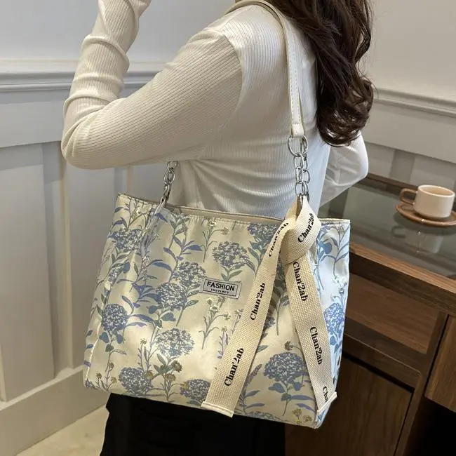 NX DOUGHNUT Canvas Canvas Bag Handbag Shoulder Bag Regular Women's Blue-12