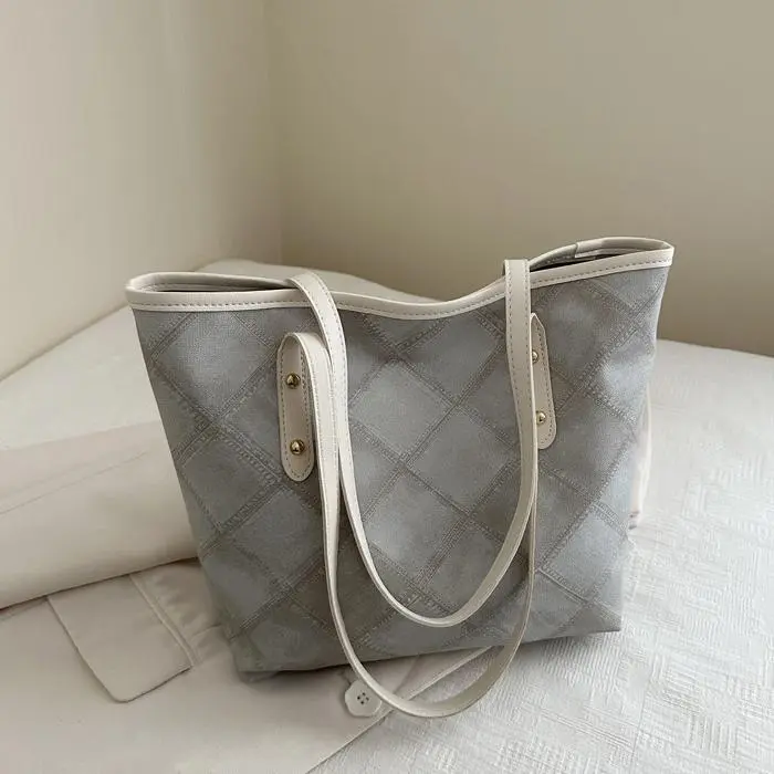 NX DOUGHNUT PU Shoulder Bag Women's White-1