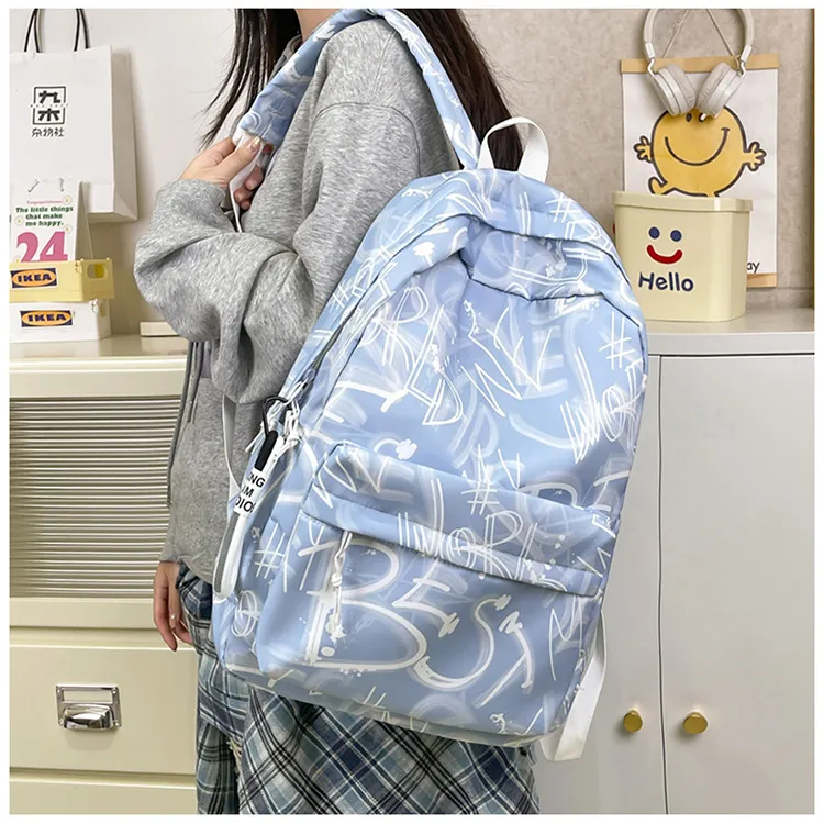 NX DOUGHNUT Nylon Travel Bag Versatile Students Backpack Backpack Regular Unisex Multicolor-11