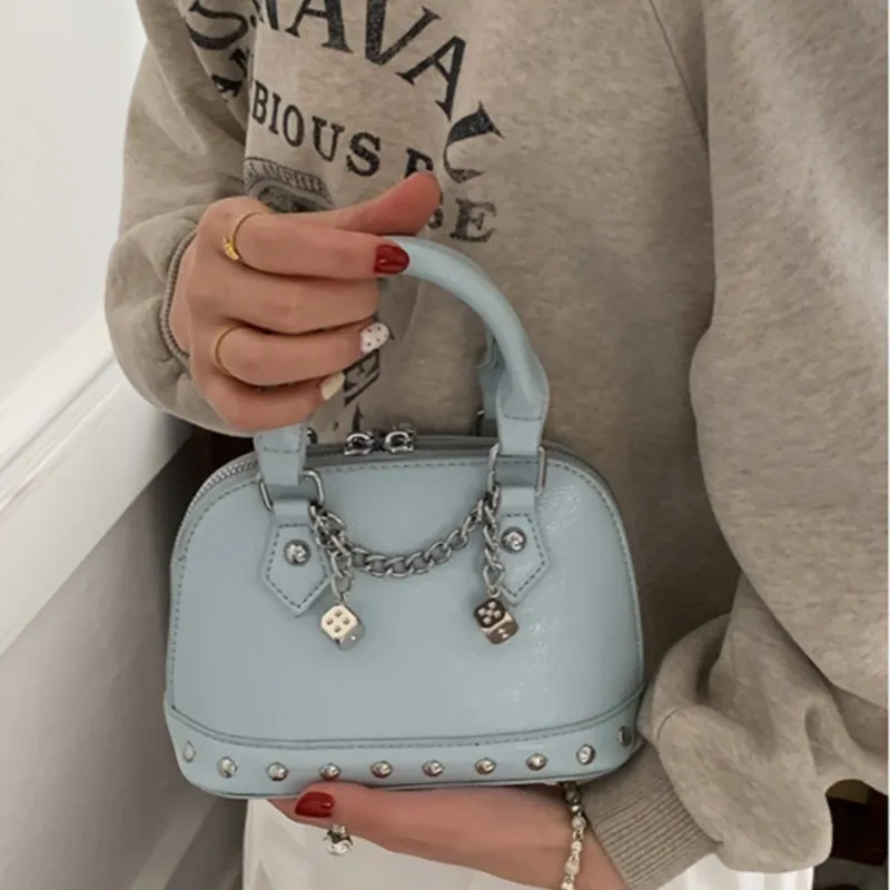 NX DOUGHNUT PU Niche Design Premium Handbag Regular Women's Multicolor-7