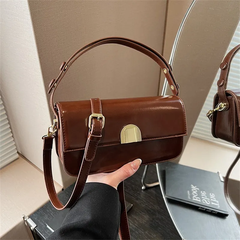 NX DOUGHNUT PU One Shoulder Handbags Regular Women's White/Black/Khaki/Coffee-10