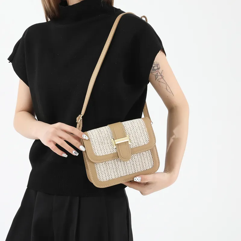 NX DOUGHNUT Pu Crossbody Bag, Shoulder Bag Regular Unisex Black/Khaki/Rose Red-2