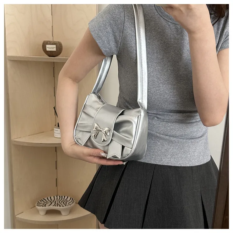 NX DOUGHNUT PU Shoulder Bag Regular Women's Pink White Silver Khaki Brown Black-17