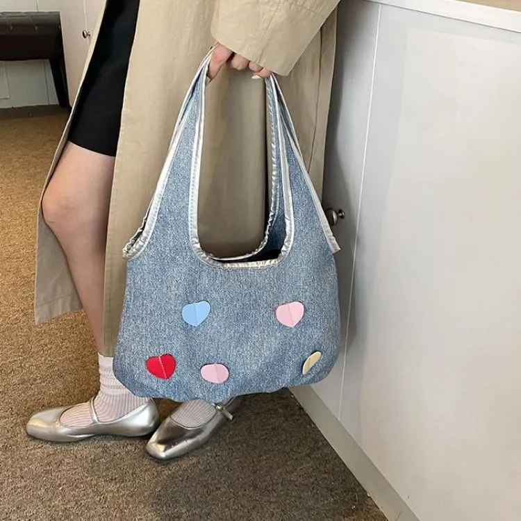 NX DOUGHNUT PU Handbag, Shoulder Bag Regular Women's Blue/White/Pink/Dark Brown-26