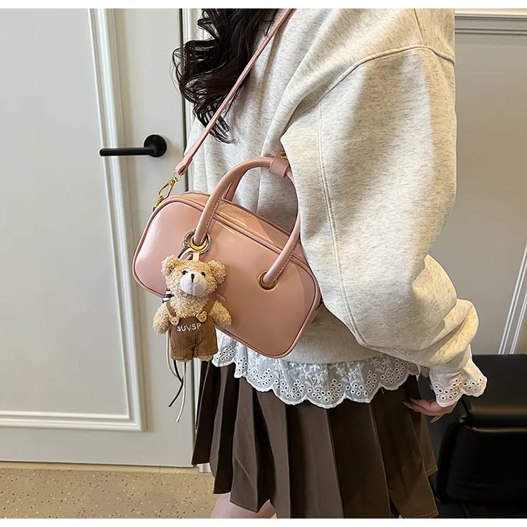 NX DOUGHNUT PU Handbag Women's Multicolor-8