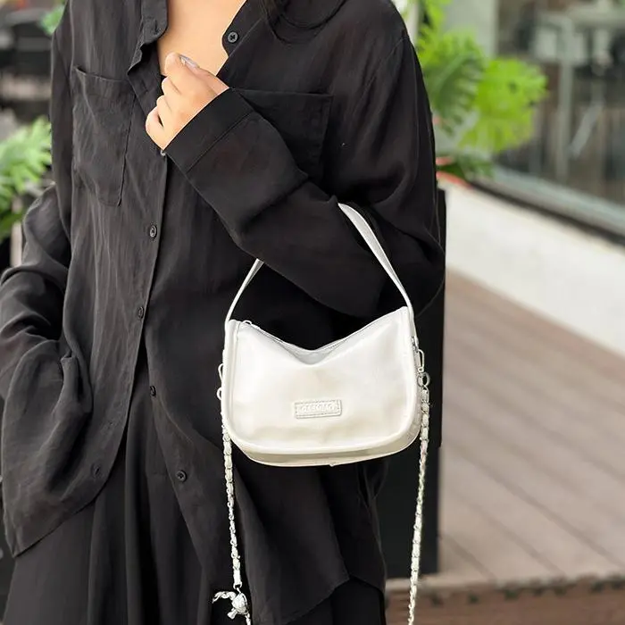 NX DOUGHNUT PU Handbag Regular Women's White-2