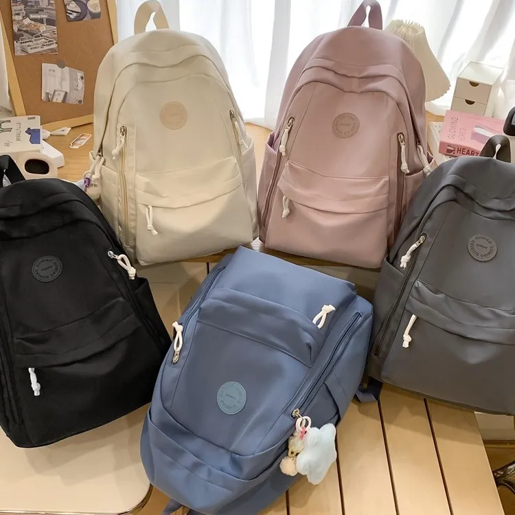 NX DOUGHNUT Nylon Travel Backpack Regular Women's Multicolor-7