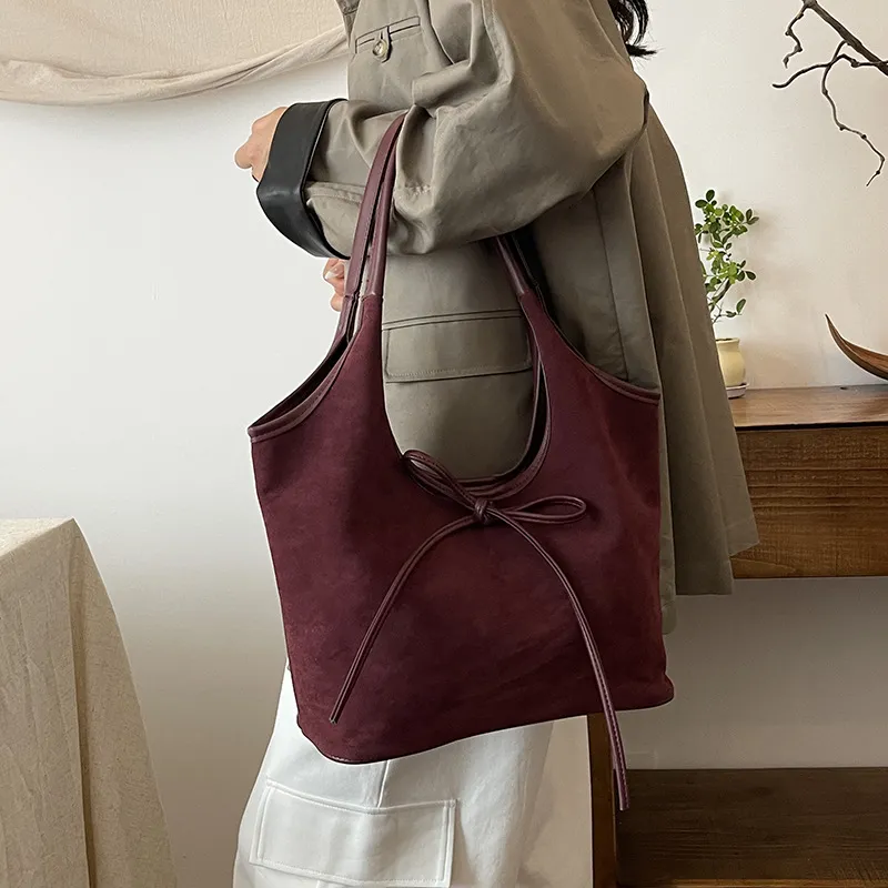 NX DOUGHNUT PU Handbags Shoulder Bags Women's Brown/Burgundy/Black/Gray/Coffee-3