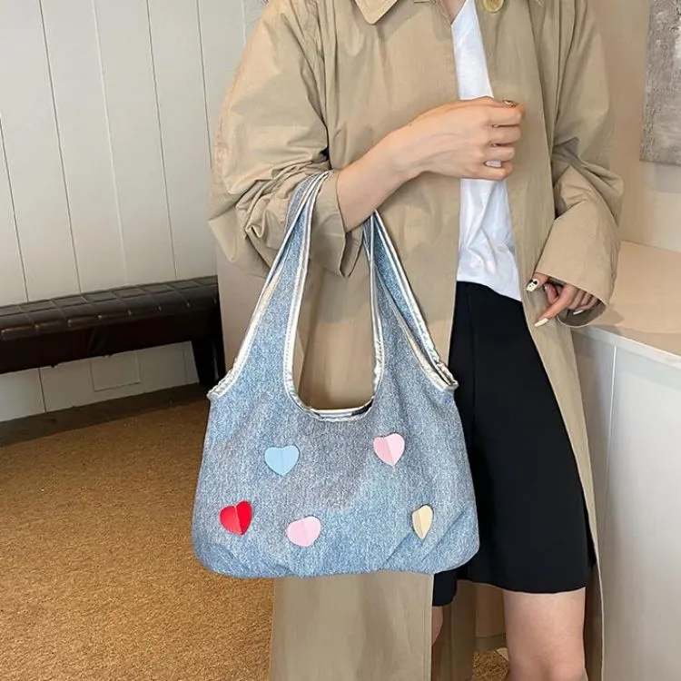 NX DOUGHNUT PU Handbag, Shoulder Bag Regular Women's Blue/White/Pink/Dark Brown-29