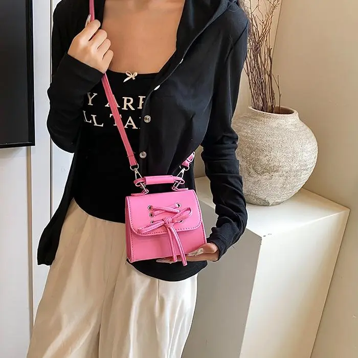 NX DOUGHNUT PU Shoulder Bag Women's Multicolor-11