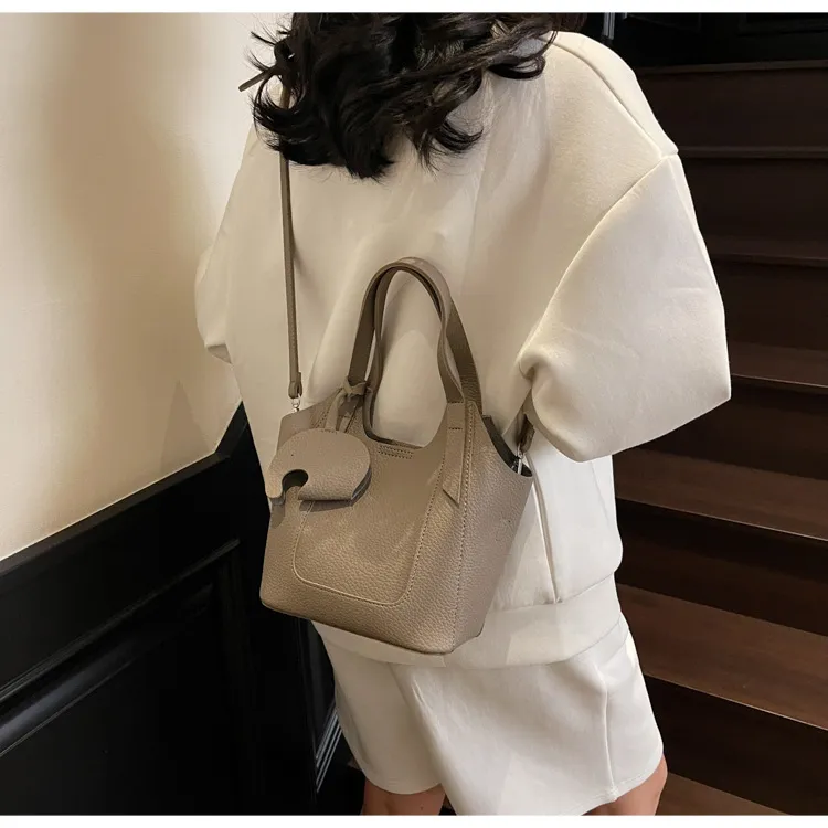 NX DOUGHNUT PU Premium Texture Handbag Regular Women's Multicolor-16