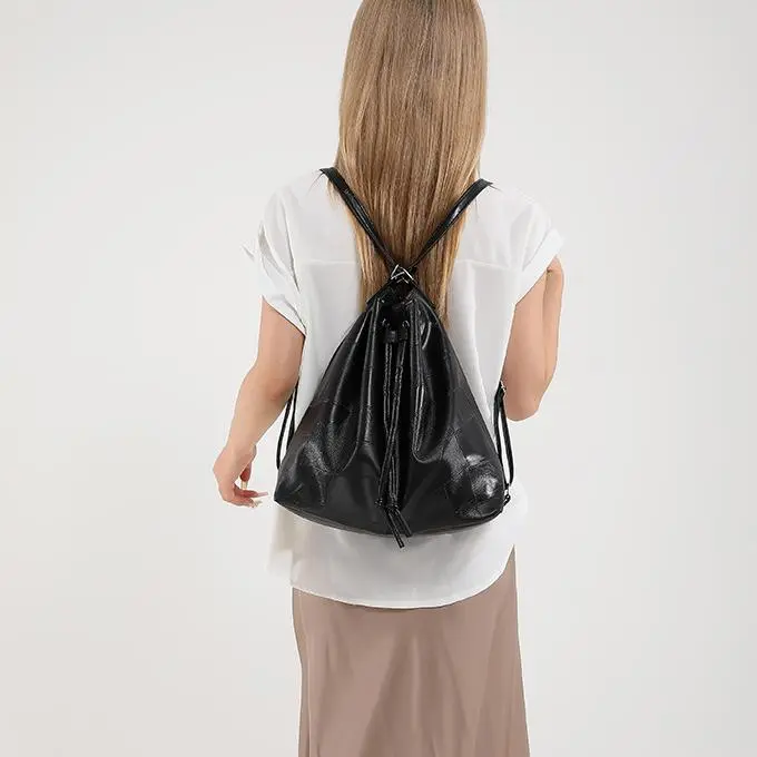 NX DOUGHNUT PU Backpack Women's White-22