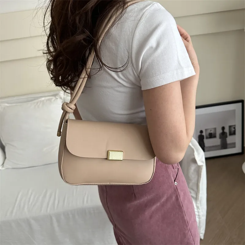 NX DOUGHNUT PU Shoulder Bag Crossbody Bag Regular Women's Light Pink/White/Dark Pink/Khaki/Brown/Black-17