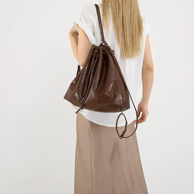 NX DOUGHNUT PU Backpack Women's White-40